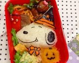 ハロウィンキャラ弁☆スヌーピー☆簡単‼作り方3写真