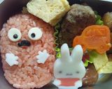 キャラ弁☆ムック作り方3写真
