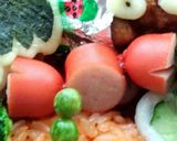Happy Halloween弁当作り方1写真