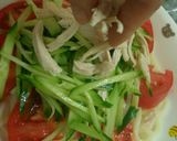 バンバンサラダうどん作り方5写真