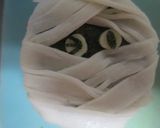 ハロウィンミイラ弁当（キャラ弁）（幼稚園作り方2写真