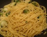 芽キャベツとマスタードのパスタ作り方6写真