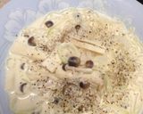 ダイエット100kcalクリームパスタ！作り方4写真