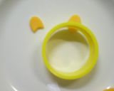 キャラ弁☆型抜きで簡単まんまるぷーさん☆作り方2写真