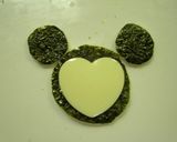 キャラ弁☆型抜きで簡単まんまるミッキー☆作り方4写真