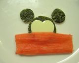 キャラ弁☆型抜きで簡単まんまるミッキー☆作り方5写真