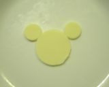 キャラ弁☆型抜きで簡単まんまるミニー☆作り方1写真