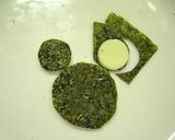 キャラ弁☆型抜きで簡単まんまるミニー☆作り方3写真