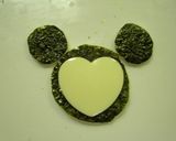キャラ弁☆型抜きで簡単まんまるミニー☆作り方4写真