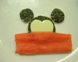 キャラ弁☆型抜きで簡単まんまるミニー☆作り方5写真