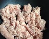 鳥肉ヘルシー肉味噌ご飯にピッタリ作り方1写真