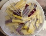 さつまいもと豚肉の甘辛炒め作り方2写真