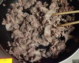 さつまいもと豚肉の甘辛炒め作り方4写真