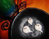 ハロウィンかぼちゃと栗のモンブランタルト作り方8写真