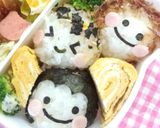 幼稚園☆みんなニコニコ遠足キャラお弁当作り方4写真