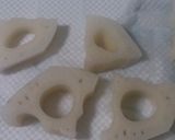 蓮根の黒酢あん作り方1写真