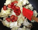 オイルサーディンとキャベツの絶品パスタ作り方5写真