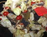 オイルサーディンとキャベツの絶品パスタ作り方6写真