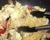 オイルサーディンとキャベツの絶品パスタ作り方7写真