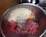 ジューシーハンバーグホイル包み作り方3写真
