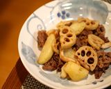 牛肉とジャガイモのカレー醤油炒め作り方5写真