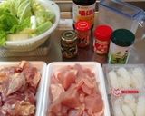 若鶏と白菜の水炊き作り方1写真