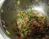 ひき肉と納豆詰め作り方2写真