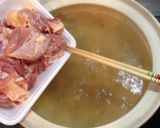 若鶏と白菜の水炊き作り方4写真