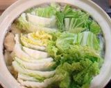 若鶏と白菜の水炊き作り方9写真