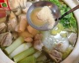 若鶏と白菜の水炊き作り方11写真
