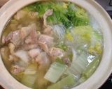 若鶏と白菜の水炊き作り方12写真