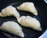 ランチおやつに！カリッもちのジャンボ餃子作り方5写真