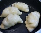 ランチおやつに！カリッもちのジャンボ餃子作り方7写真