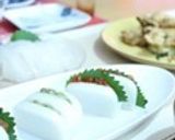 ちょっと華やかに♪蒲鉾のいくら詰め作り方3写真