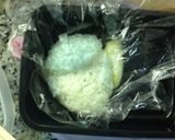 キャラ弁 仮面ライダーガイム 鎧武作り方2写真
