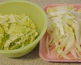 白菜のほっこりお味噌汁~ポッカポカ~作り方1写真