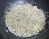 パドンニの蝶ちょパスタのクリームソース！作り方5写真