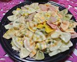 パドンニの蝶ちょパスタのクリームソース！作り方7写真