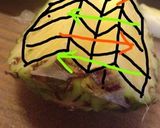 パイナップルの飾り切り作り方8写真