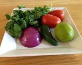 Pico de Galloと豚肉ソテー作り方1写真