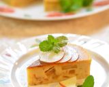 林檎＆チーズのプリン風ケーキ✿作り方10写真