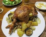 我が家の鶏の丸焼き（ローストチキン）作り方17写真