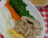 鶏肉のレモン蒸し作り方2写真
