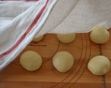 チョコチップメロンパン作り方1写真