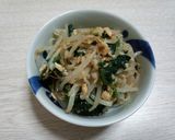 食感が楽しい♬もやしのピーナッツ和え作り方4写真