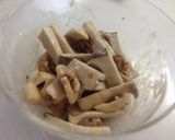 箸休めに♪エリンギと胡桃の白味噌仕立て作り方4写真