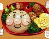キャラ弁☆アンパンマン作り方1写真