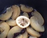 甘味料0☆リンゴのラムレーズン煮作り方2写真