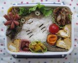 簡単キャラ弁☆水族館のエイ　（マンタ？）作り方3写真