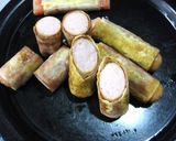 ワンタンの皮deくるっとカレーウインナー作り方10写真